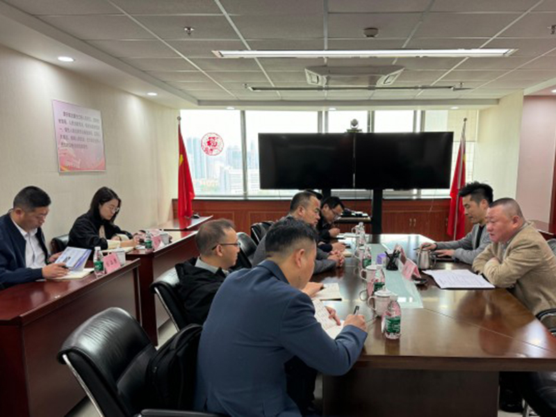 公司黨委委員、副總經(jīng)理董勇會(huì)見(jiàn)寧馬新...